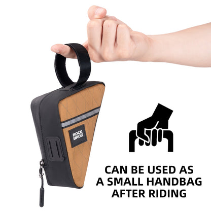 Compact Triangle Bike Tool Storage Bag