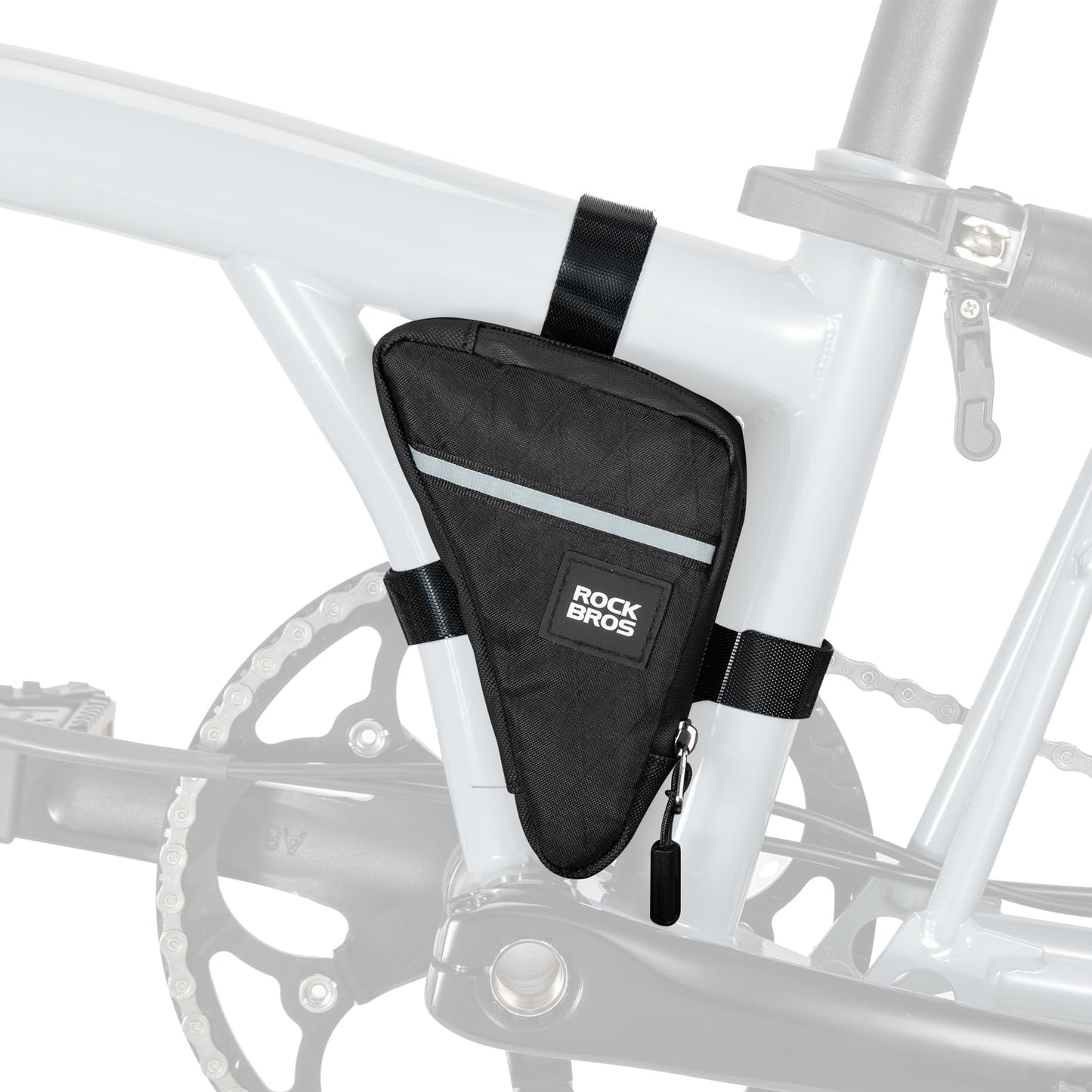 Compact Triangle Bike Tool Storage Bag