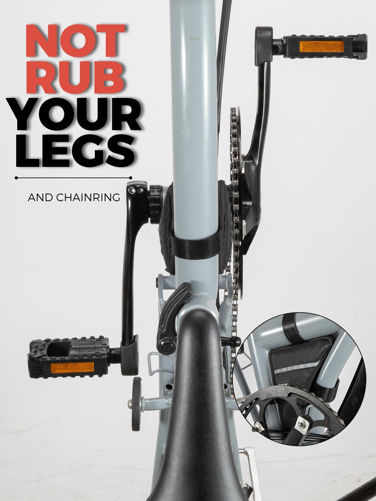 Compact Triangle Bike Tool Storage Bag