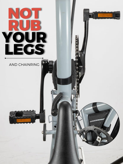 Compact Triangle Bike Tool Storage Bag