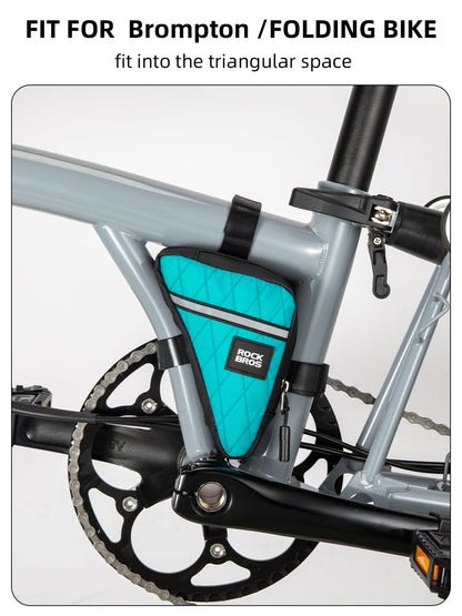 Compact Triangle Bike Tool Storage Bag