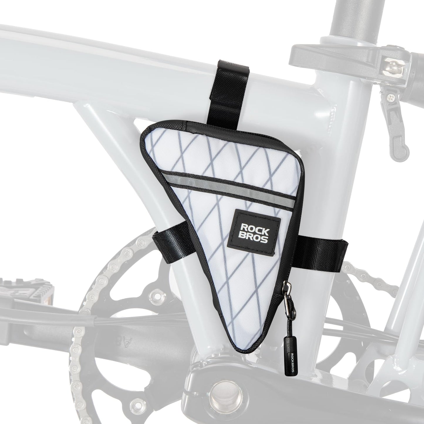 Compact Triangle Bike Tool Storage Bag