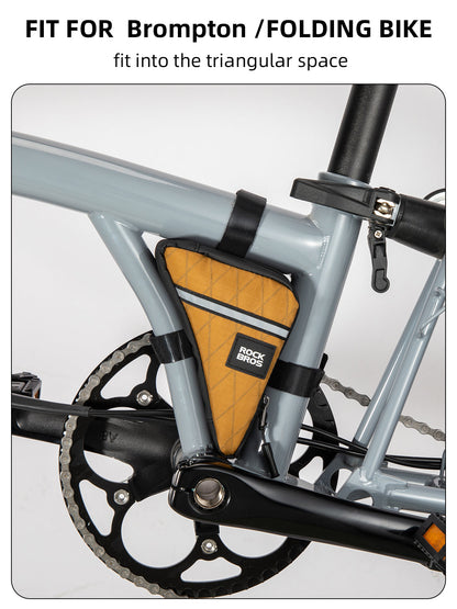 Compact Triangle Bike Tool Storage Bag
