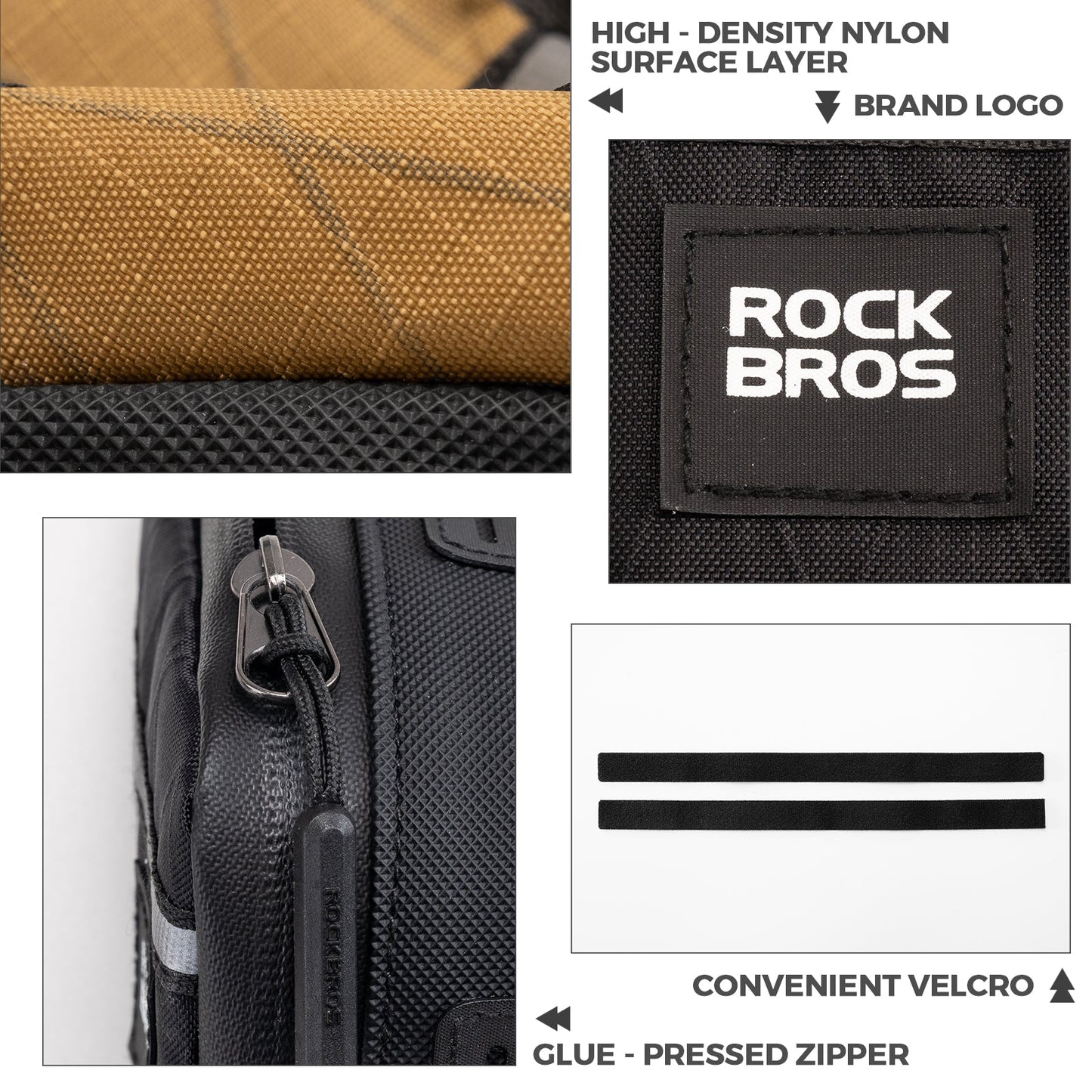 Compact Triangle Bike Tool Storage Bag