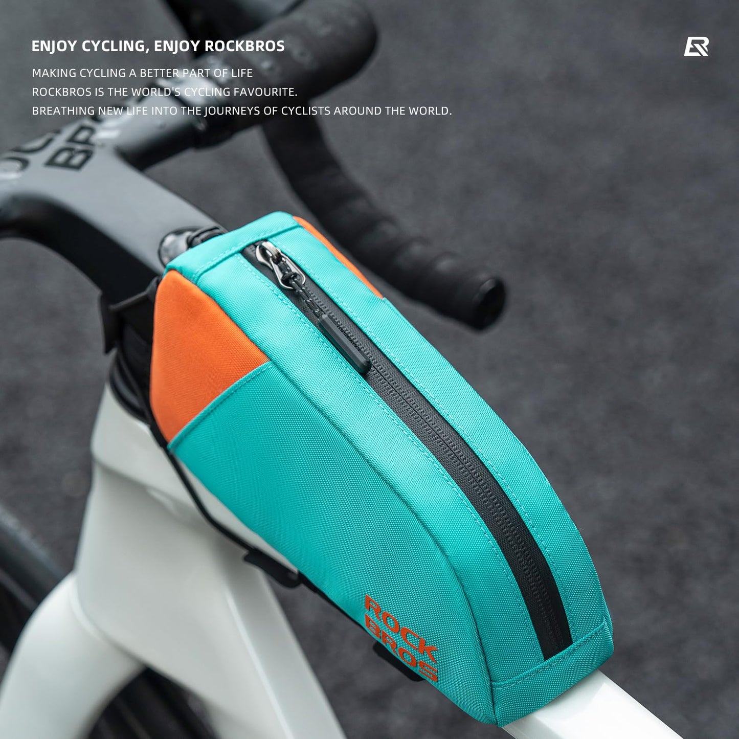 ROCKBROS Urban Rider Series Top Tube Pouch Pack Cycling Accessories Bike Frame Bag
