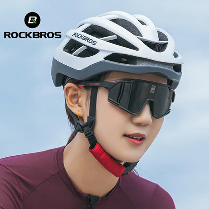 ROCKBROS UV400 Cycling Sunglasses Electronic Photochromic Color Changing