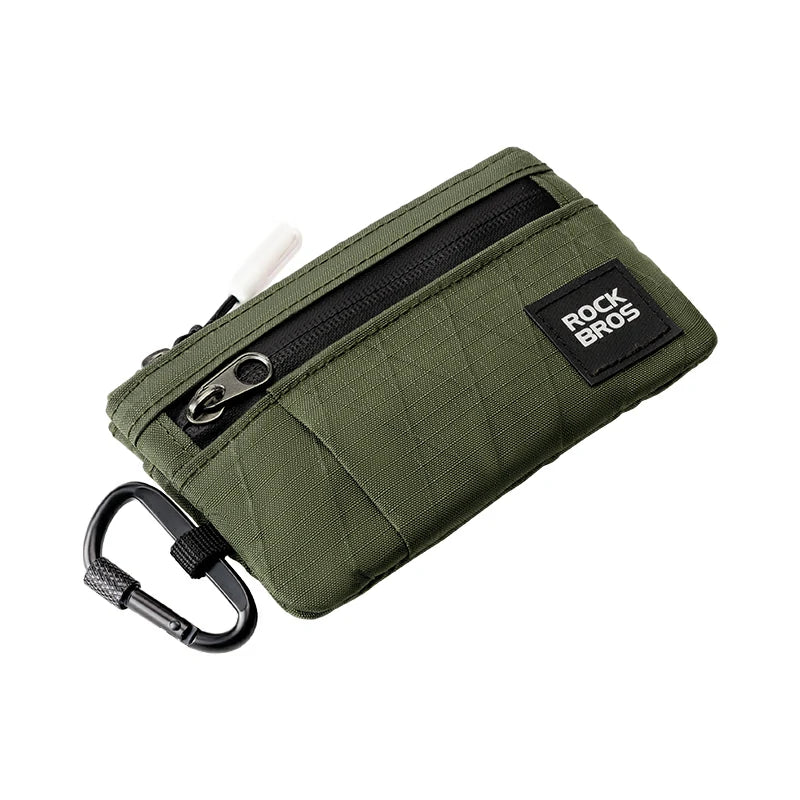 Bike Wallet Pouch for Cards, Cash & Keys