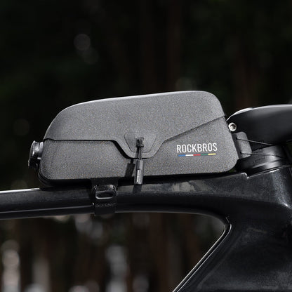 ROCKBROS Road To Sky 100%Waterproof Magnetic Bike Top Tube Frame Bag 0.6L/0.9L
