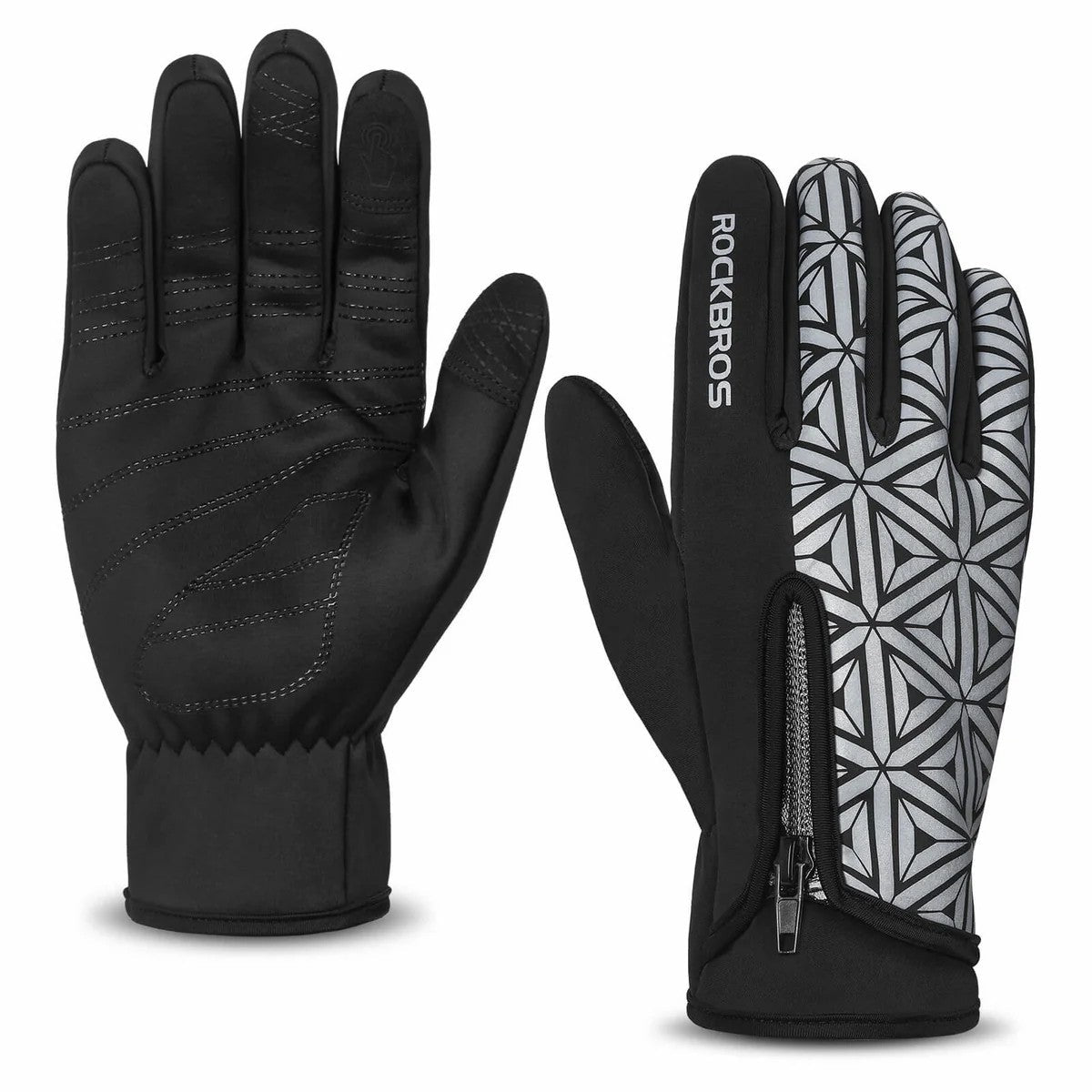 Fleece Full Finger Cycling Gloves