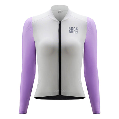 Women's Breathable Long-Sleeve Cycling Jersey