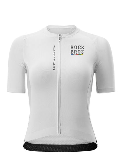 Women's ROAD-TO-SKY Quick-Drying Short-Sleeve Cycling Jersey