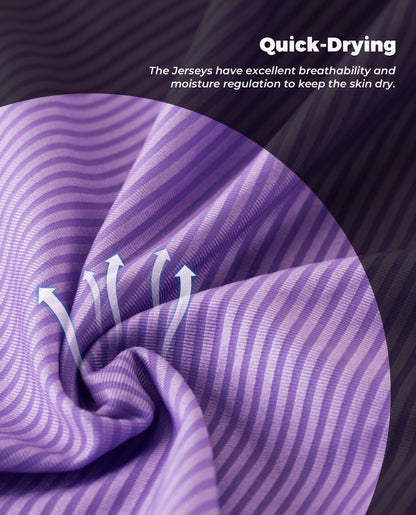 Women's Breathable Short-Sleeve Cycling Jersey