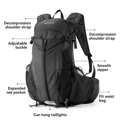 ROCKBROS Lightweight Hydration Backpack for Outdoor Sports