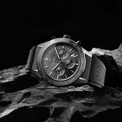 The Rogue - Gunmetal/Red