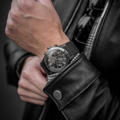 The Rogue - Gunmetal/Red