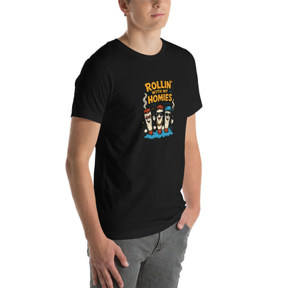 Rollin With My Homies! Unisex t-shirt