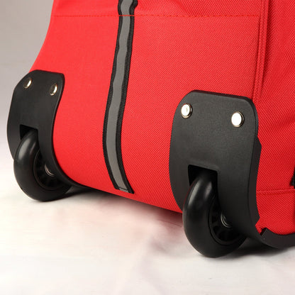 Rolling Duffel Bag | Durable 600D Wheeled Gear Bag with Telescoping Handle