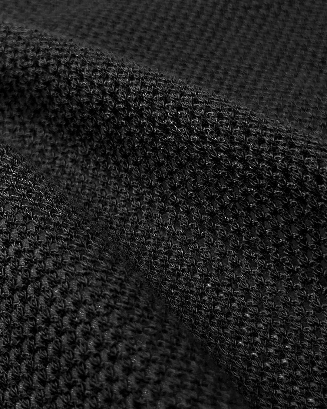 Rough Knit Trunk Black