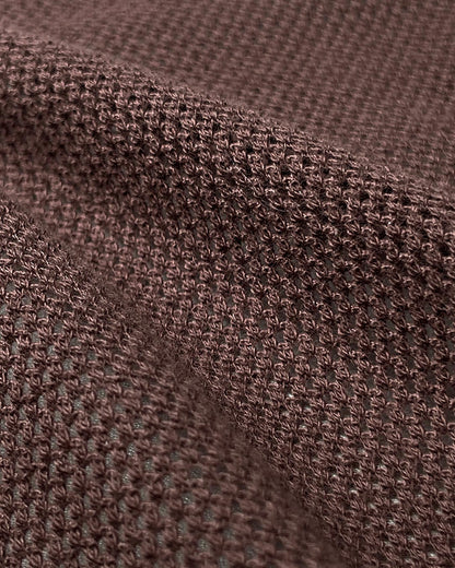 Rough Knit Tank Dutch Cocoa