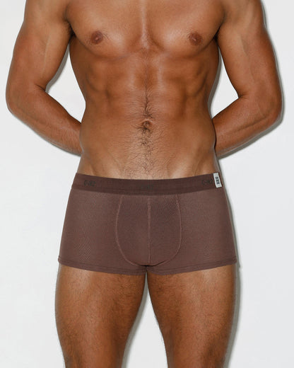 Rough Knit Trunk Dutch Cocoa