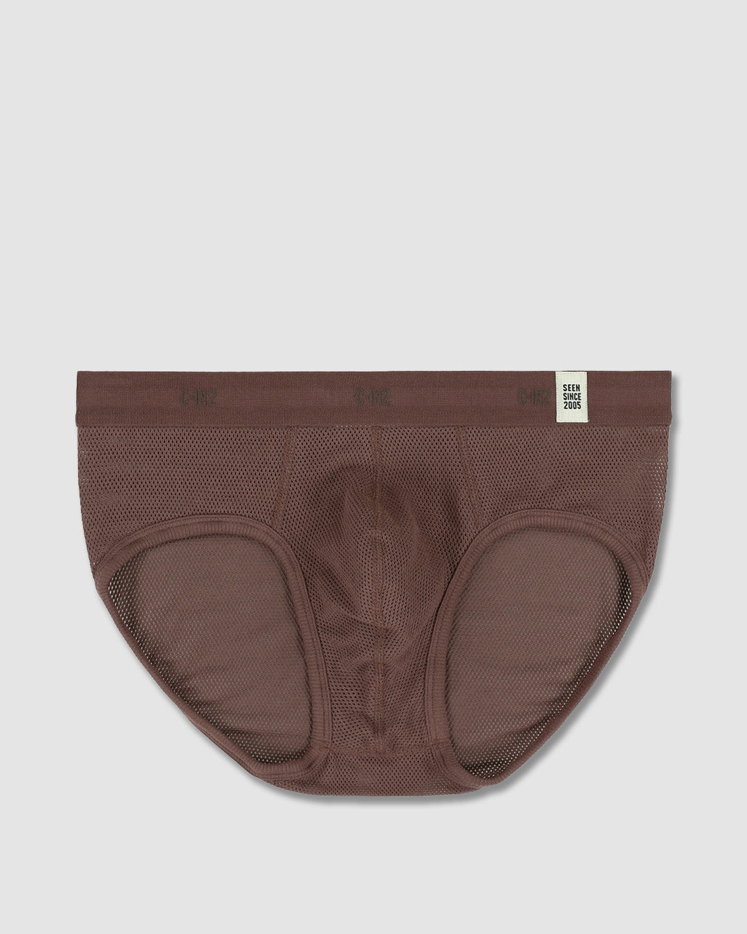 Rough Knit Low Rise Brief Dutch Cocoa