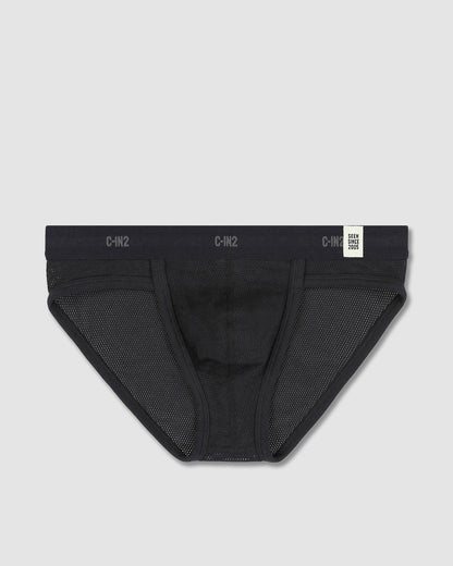 Rough Knit Sport Brief Black