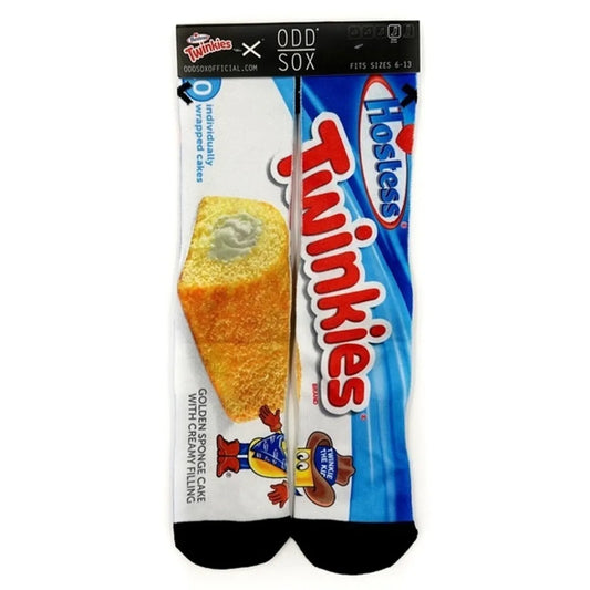Men's Odd Sox Hostess Twinkies Crew Socks