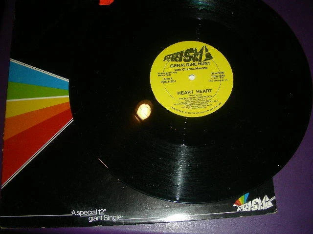 Geraldine Hunt - It Doesnt Only Happe/Heart Heart [LP] Vinyl Record