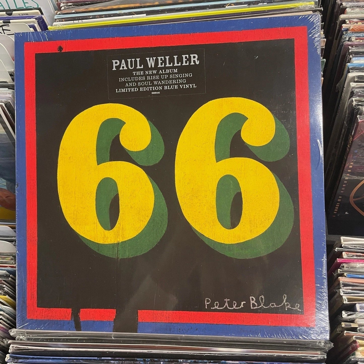 Paul Weller - 66 [Blue LP] Vinyl Record