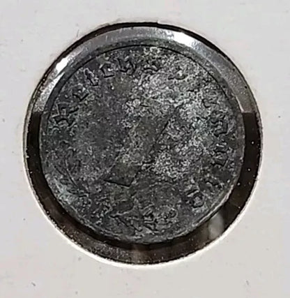 1943 F Nazi Germany 1 Pfennig