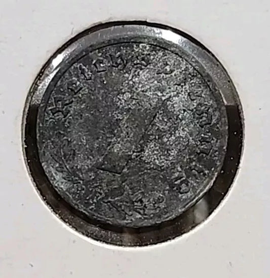1943 F Nazi Germany 1 Pfennig