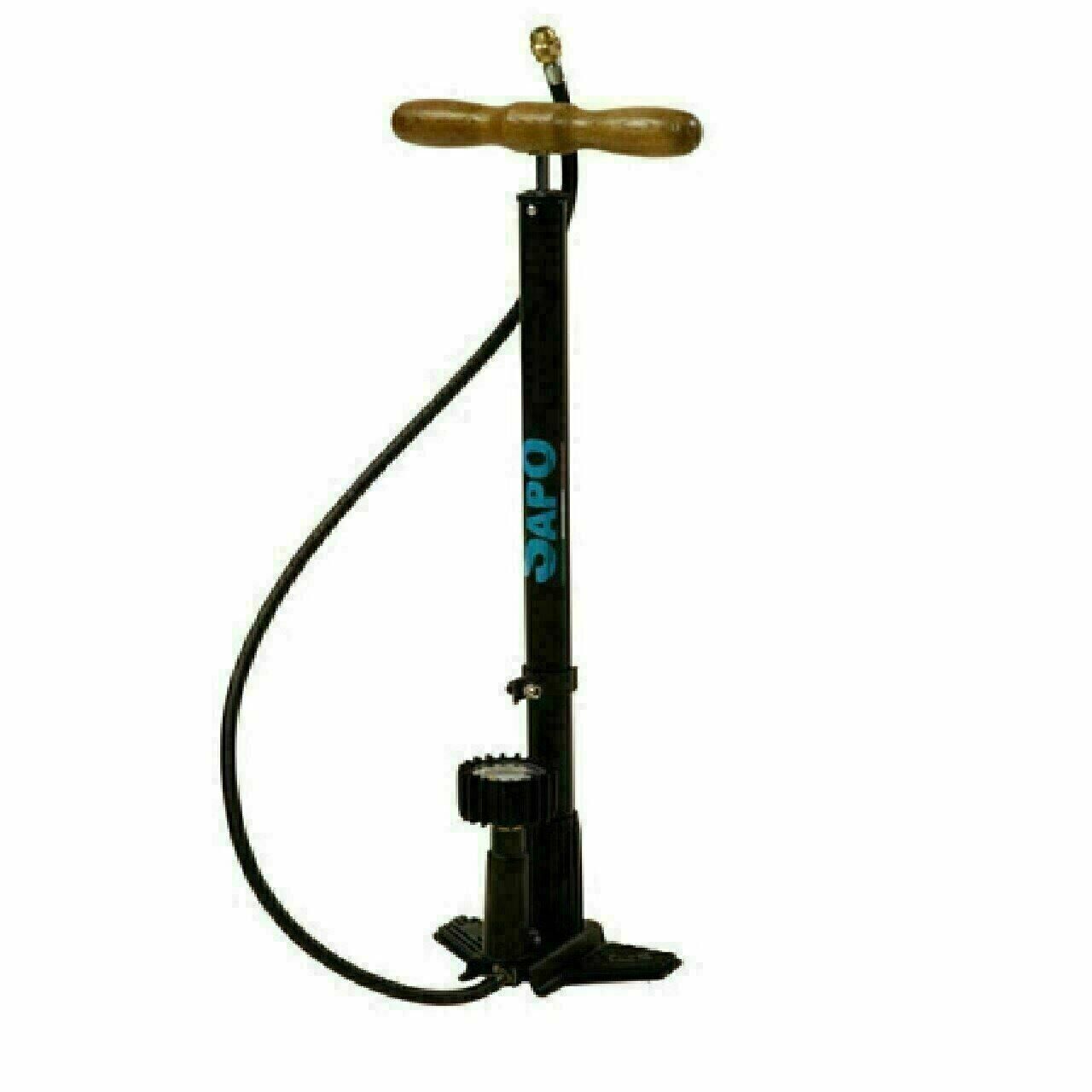 Sapo OK PLUS HP Floor Pump - Matte Black- 12bar/180psi