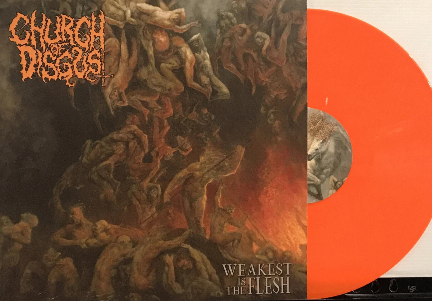 Church Of Disgust - Weakest Is The Flesh (Uk) [LP] Vinyl Record