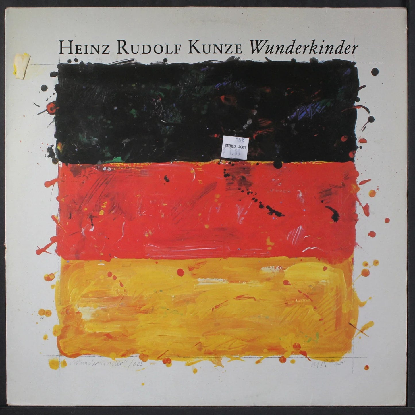 Heinz Kunze Rudolf - Wunderkinder (Hol) [LP] Vinyl Record