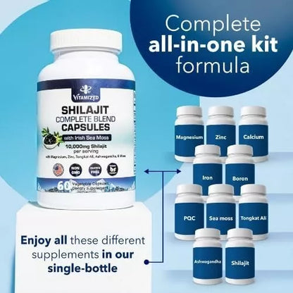 Shilajit Complete Blend - 60 Capsules