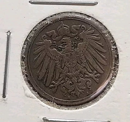 1904 A German Empire 1 Pfennig