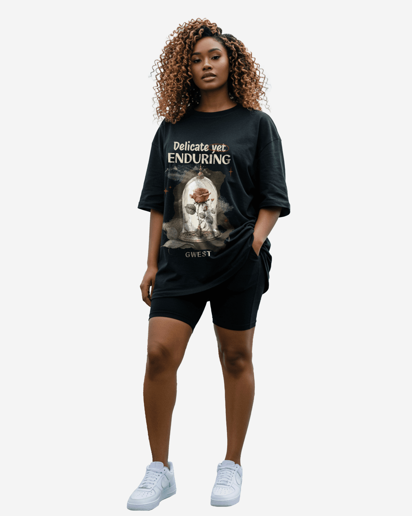 G West Delicate Yet Enduring Oversized Women's T-Shirt