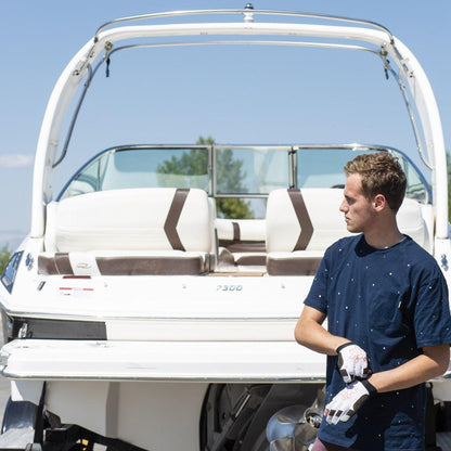 Sailing Gloves 2 Cut Fingers Unisex For Kayaking, Water Sports 8683