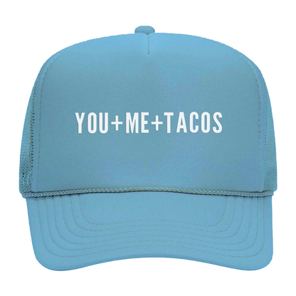 You + Me + Tacos Foam Snapback