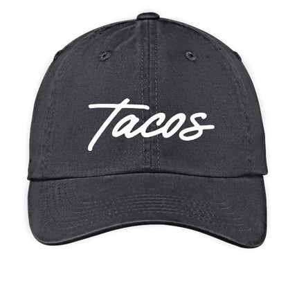 Tacos Cursive Baseball Cap