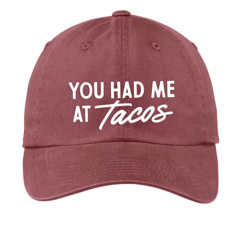 You Had Me At Tacos Baseball Cap