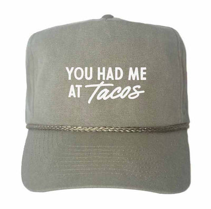 You Had Me At Tacos Canvas Trucker