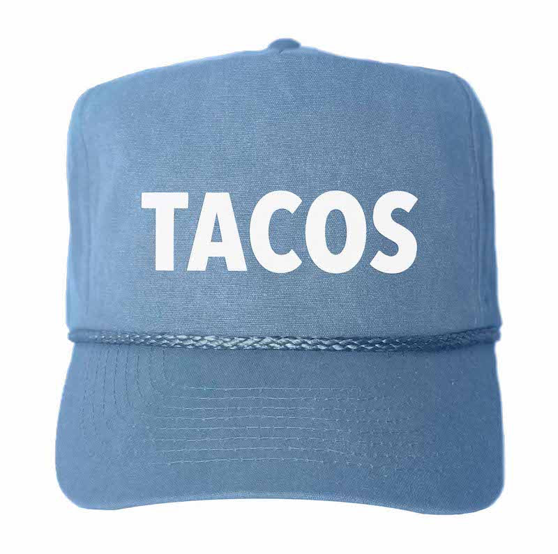 Tacos Canvas Trucker