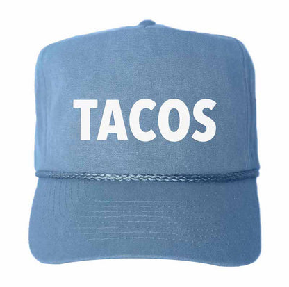 Tacos Canvas Trucker