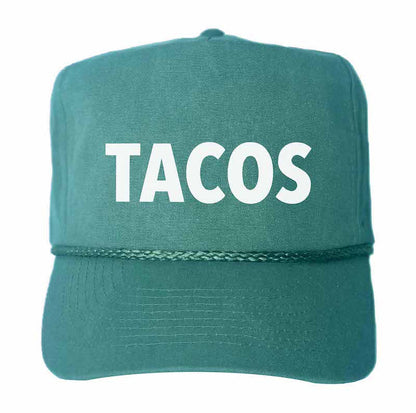 Tacos Canvas Trucker