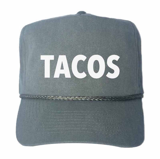 Tacos Canvas Trucker