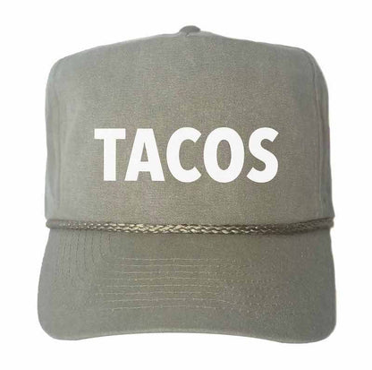 Tacos Canvas Trucker