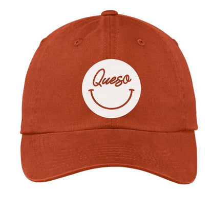 Queso Cursive Smile Baseball Cap