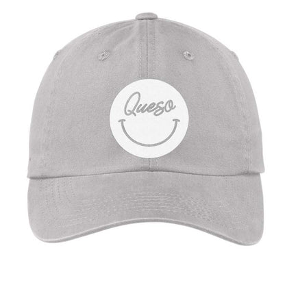 Queso Cursive Smile Baseball Cap