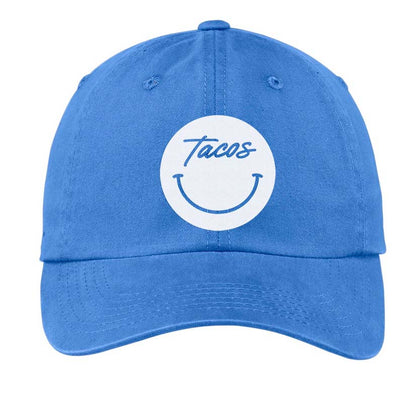 Tacos Cursive Smile Baseball Cap